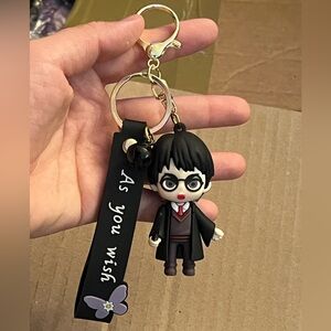 Potter Silicone Keychain
